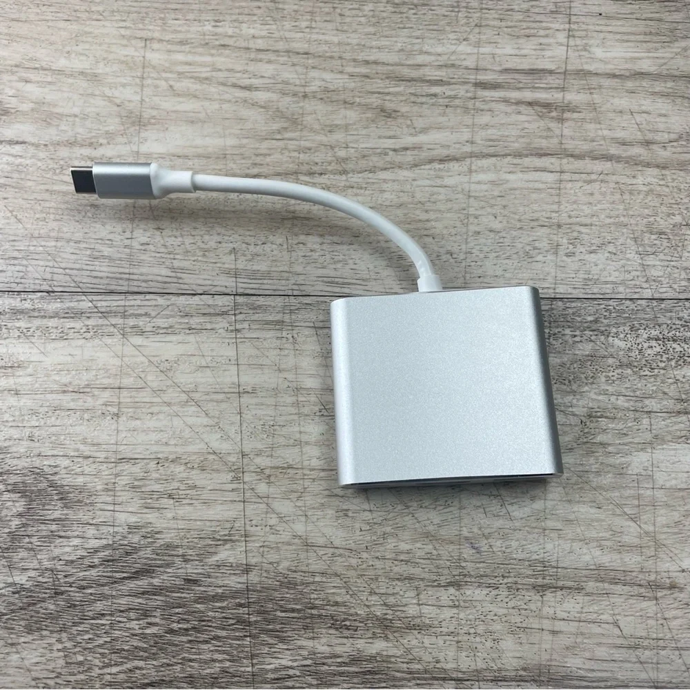 USB C Adapter Port To HDMI + USB C + USB Ports